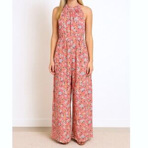 J.CREW Floral Josephine Jumpsuit Size 8 Liberty Fabric Wide‎ Leg Womens NWT